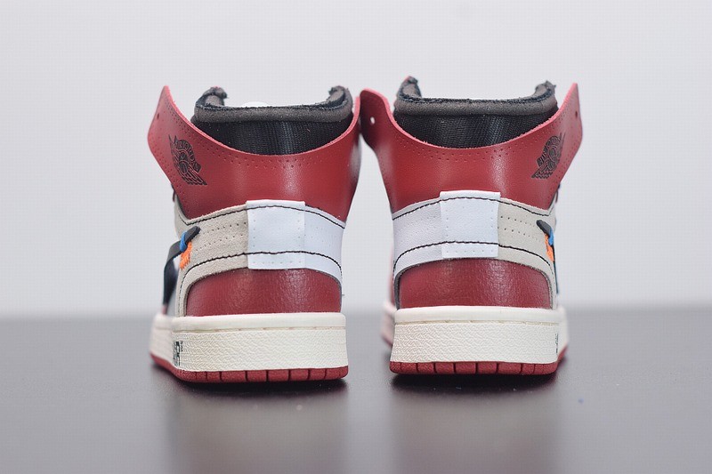 Kids Jordan 1 Retro Off-White Chicago Kids Jordan 1 Retro Off-White Chicago