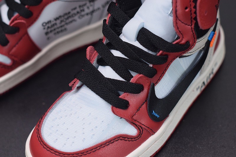 Kids Jordan 1 Retro Off-White Chicago Kids Jordan 1 Retro Off-White Chicago