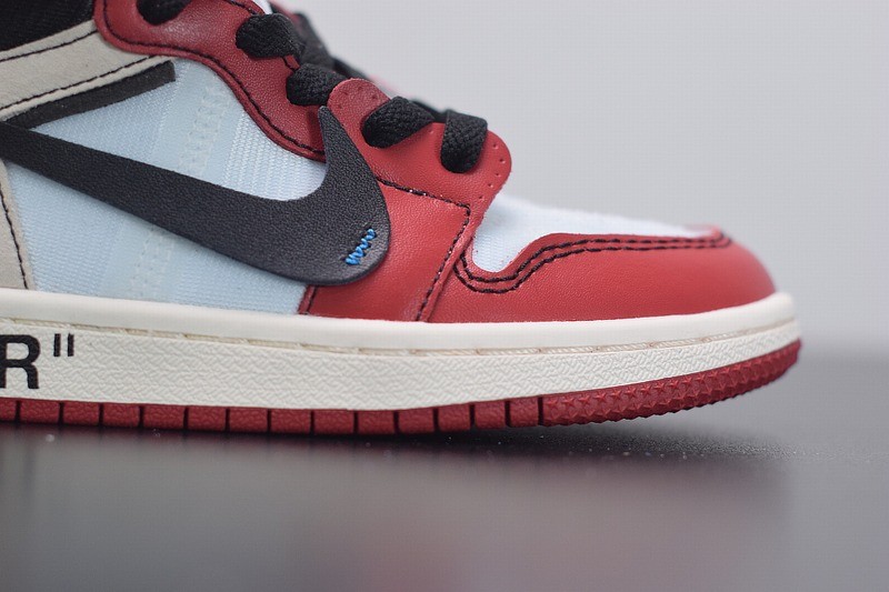 Kids Jordan 1 Retro Off-White Chicago Kids Jordan 1 Retro Off-White Chicago