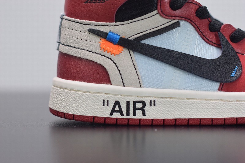Kids Jordan 1 Retro Off-White Chicago Kids Jordan 1 Retro Off-White Chicago