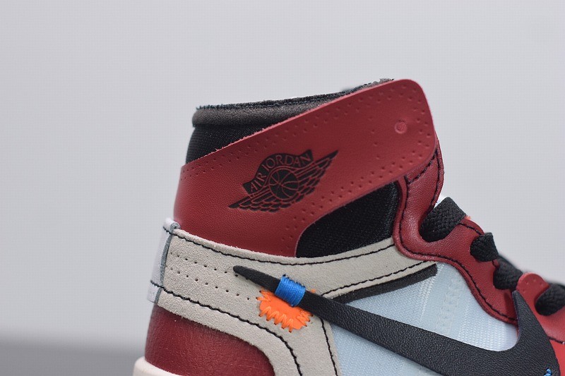 Kids Jordan 1 Retro Off-White Chicago Kids Jordan 1 Retro Off-White Chicago