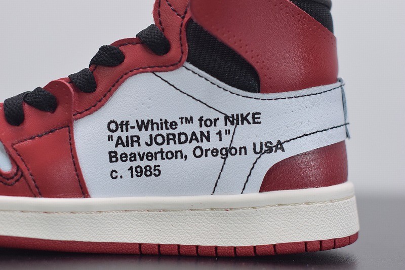 Kids Jordan 1 Retro Off-White Chicago Kids Jordan 1 Retro Off-White Chicago