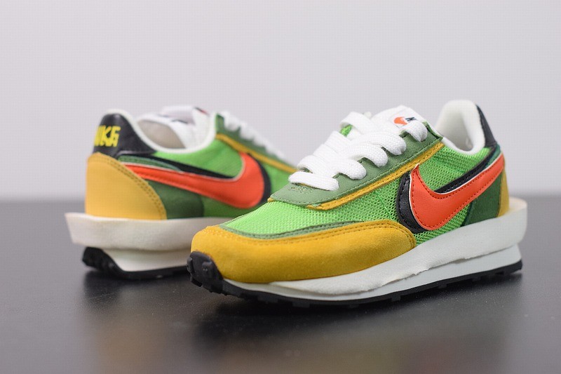 Kids Nike LD Waffle sacai Green Multi Kids Nike LD Waffle sacai Green Multi