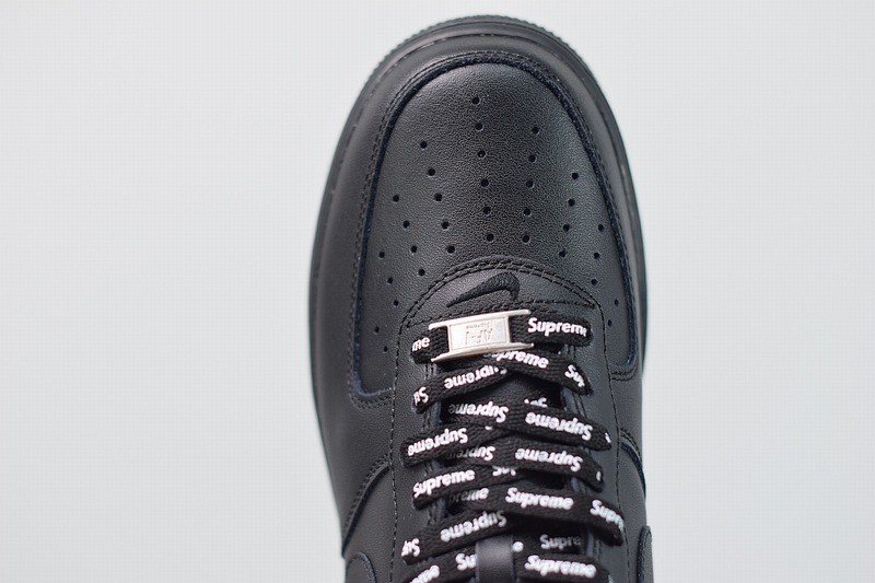 Nike Air Force 1 Low Supreme Black Nike Air Force 1 Low Supreme Black