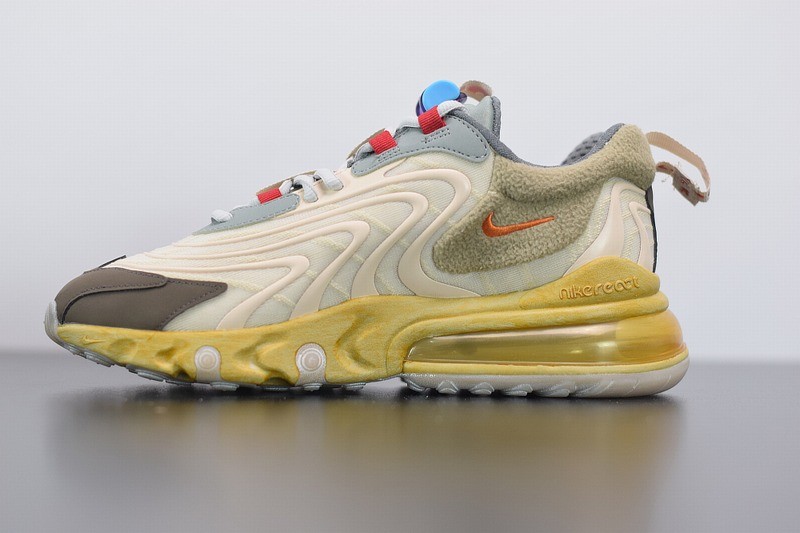 Nike Air Max 270 React ENG Travis Scott Cactus Trails Nike Air Max 270 React ENG Travis Scott Cactus Trails