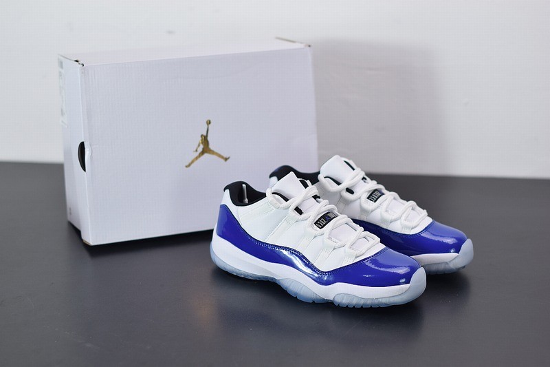 Jordan 11 Retro Low White Concord Jordan 11 Retro Low White Concord