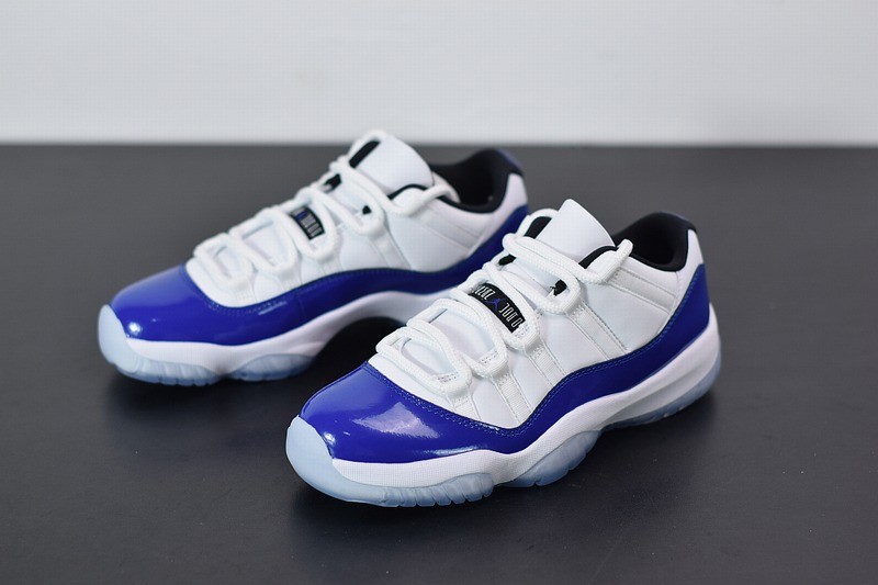 Jordan 11 Retro Low White Concord Jordan 11 Retro Low White Concord