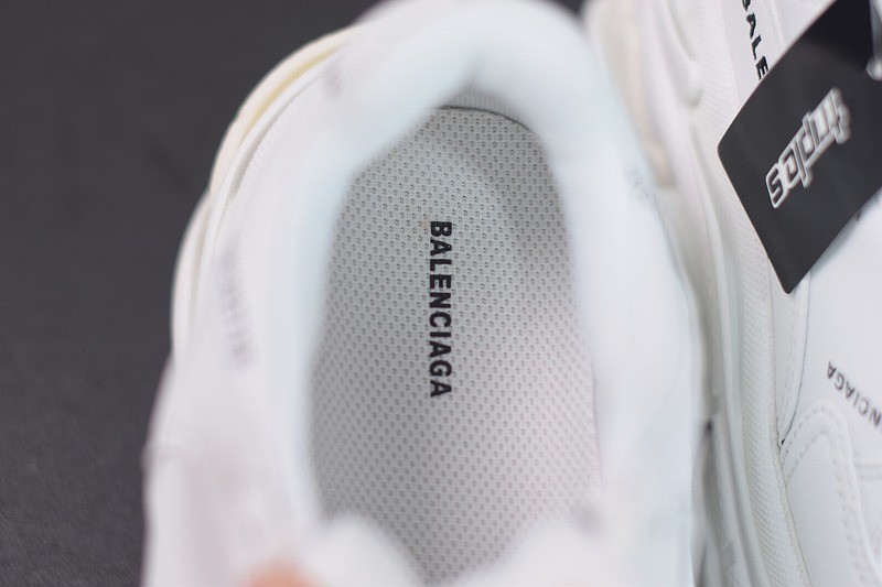 Balenciaga Triple S Allover Logo White Balenciaga Triple S Allover Logo White