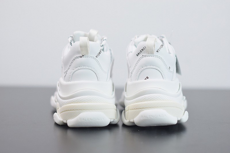Balenciaga Triple S Allover Logo White Balenciaga Triple S Allover Logo White