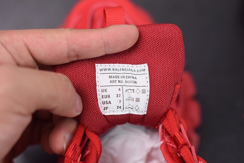 Balenciaga Track Trainer Red Balenciaga Track Trainer Red