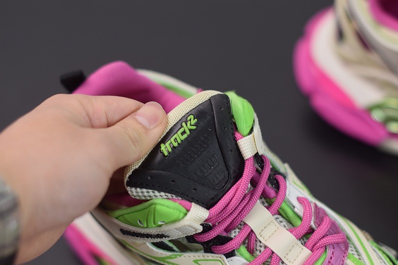 Balenciaga Track.2 Pink Green Balenciaga Track.2 Pink Green
