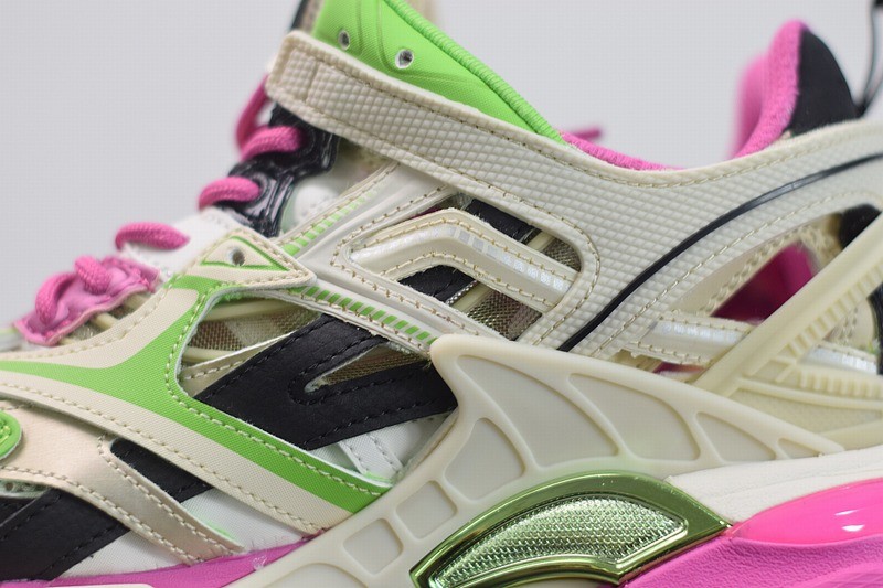 Balenciaga Track.2 Pink Green Balenciaga Track.2 Pink Green