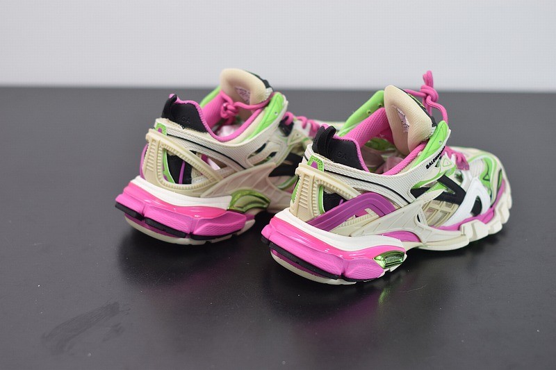 Balenciaga Track.2 Pink Green Balenciaga Track.2 Pink Green