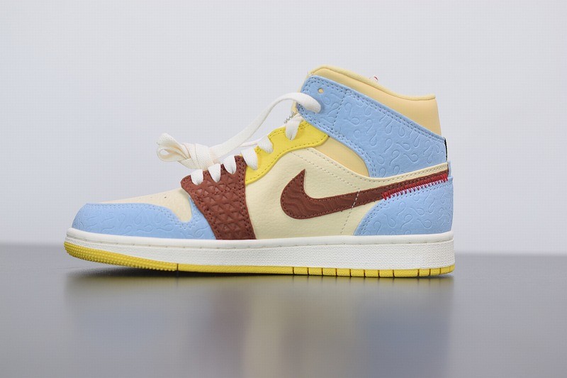 Jordan 1 Mid SE Fearless Maison Chateau Rouge Jordan 1 Mid SE Fearless Maison Chateau Rouge