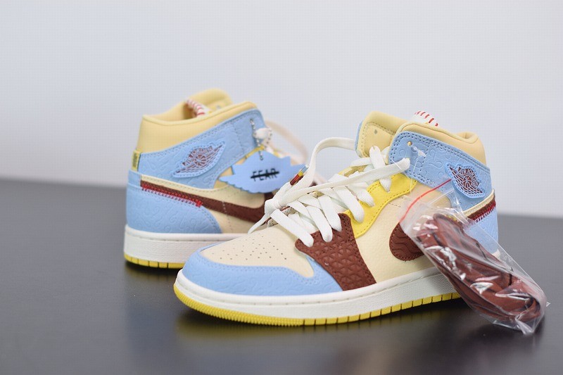 Jordan 1 Mid SE Fearless Maison Chateau Rouge Jordan 1 Mid SE Fearless Maison Chateau Rouge