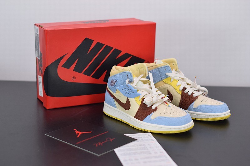 Jordan 1 Mid SE Fearless Maison Chateau Rouge Jordan 1 Mid SE Fearless Maison Chateau Rouge