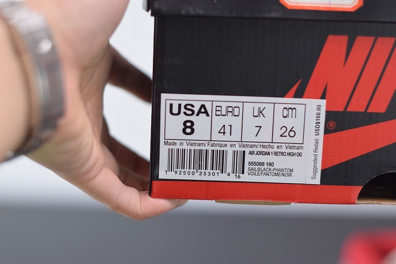 Jordan 1 Retro High Phantom Gym Red Jordan 1 Retro High Phantom Gym Red