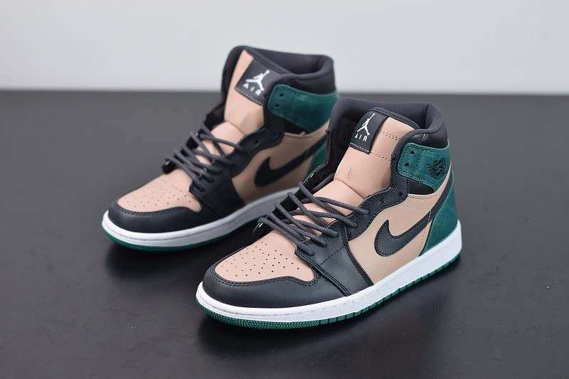 Jordan 1 Retro High Black/Fossil-Pale Green Jordan 1 Retro High Black/Fossil-Pale Green