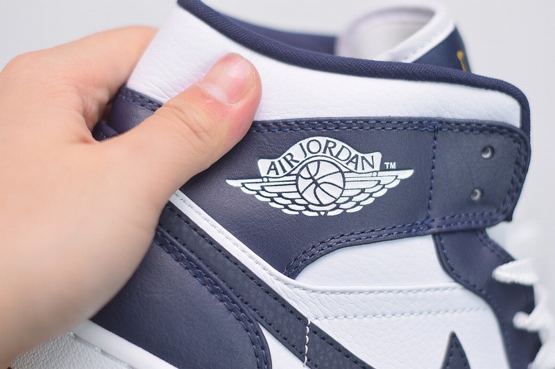 Jordan 1 Retro Mid White Metallic Gold Obsidian Jordan 1 Retro Mid White Metallic Gold Obsidian