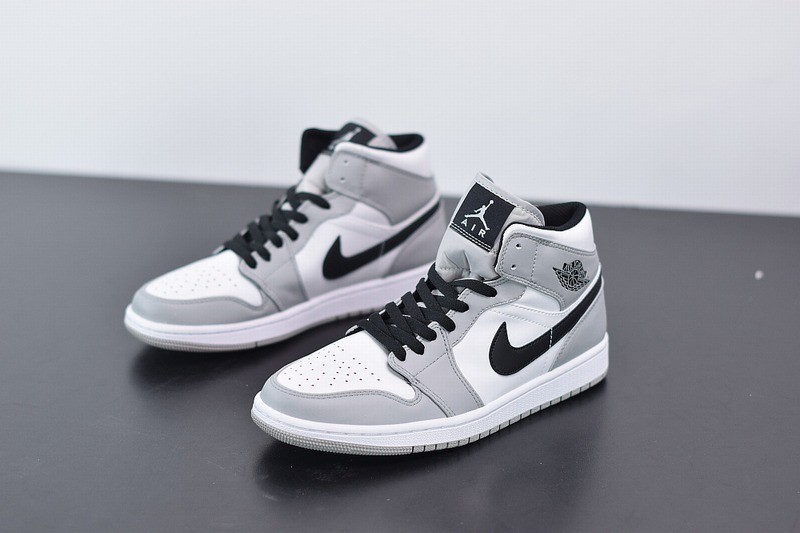 Jordan 1 Mid Light Smoke Grey Jordan 1 Mid Light Smoke Grey