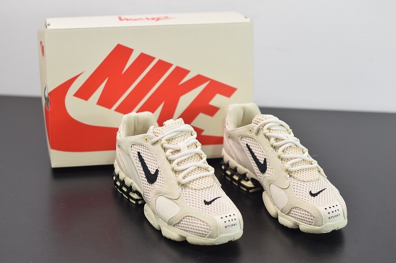 Nike Air Zoom Spiridon Cage 2 Stussy Fossil Nike Air Zoom Spiridon Cage 2 Stussy Fossil