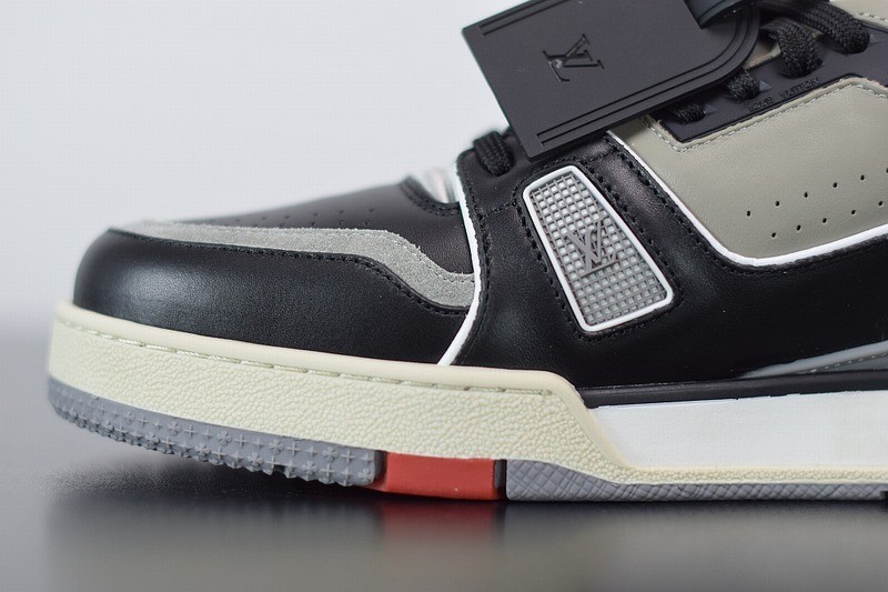 Louis Vuitton LV Trainer Sneaker Low Black Grey Louis Vuitton LV Trainer Sneaker Low Black Grey