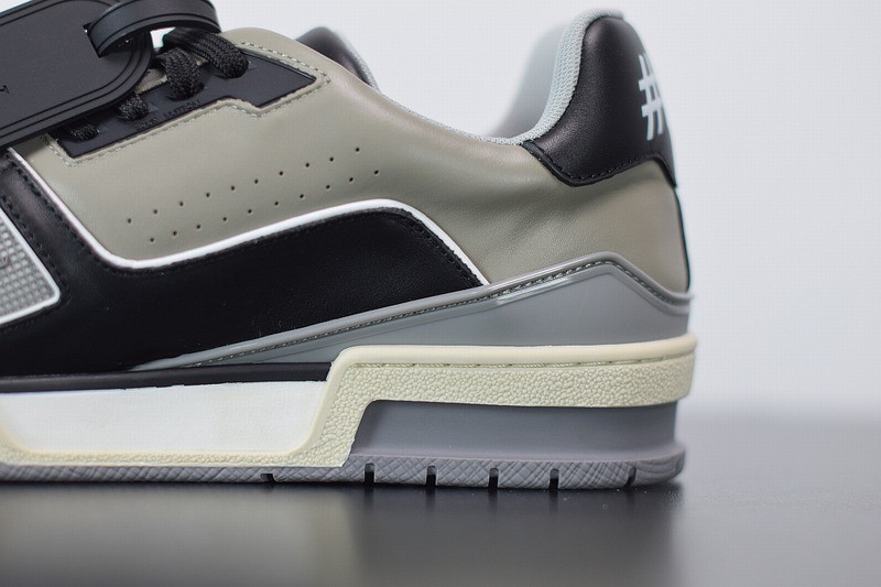 Louis Vuitton LV Trainer Sneaker Low Black Grey Louis Vuitton LV Trainer Sneaker Low Black Grey