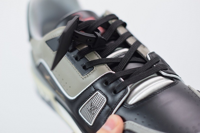Louis Vuitton LV Trainer Sneaker Low Black Grey Louis Vuitton LV Trainer Sneaker Low Black Grey