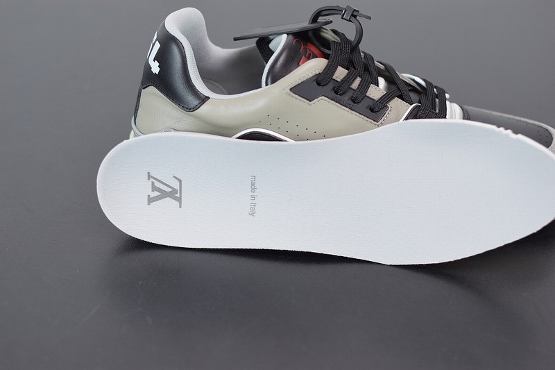 Louis Vuitton LV Trainer Sneaker Low Black Grey Louis Vuitton LV Trainer Sneaker Low Black Grey
