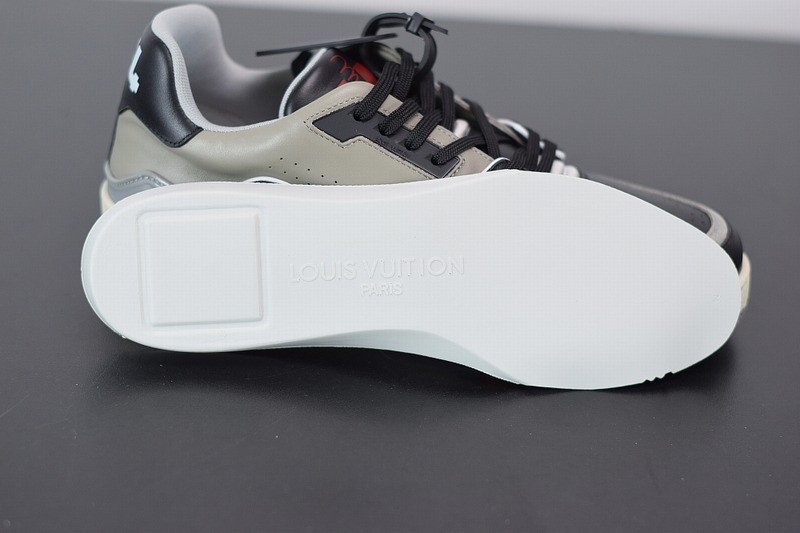 Louis Vuitton LV Trainer Sneaker Low Black Grey Louis Vuitton LV Trainer Sneaker Low Black Grey
