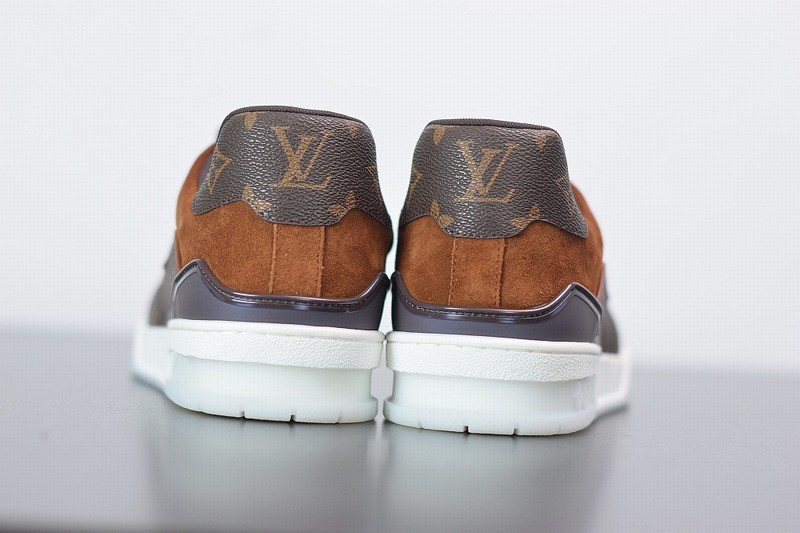 Louis Vuitton LV Trainer Sneaker Suede Monogram Louis Vuitton LV Trainer Sneaker Suede Monogram