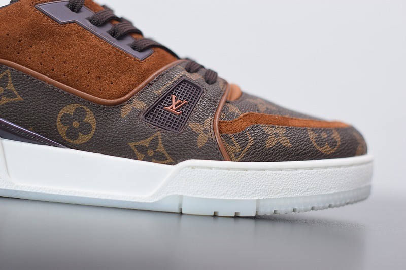Louis Vuitton LV Trainer Sneaker Suede Monogram Louis Vuitton LV Trainer Sneaker Suede Monogram