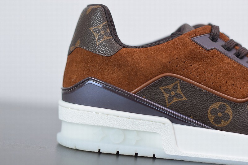 Louis Vuitton LV Trainer Sneaker Suede Monogram Louis Vuitton LV Trainer Sneaker Suede Monogram