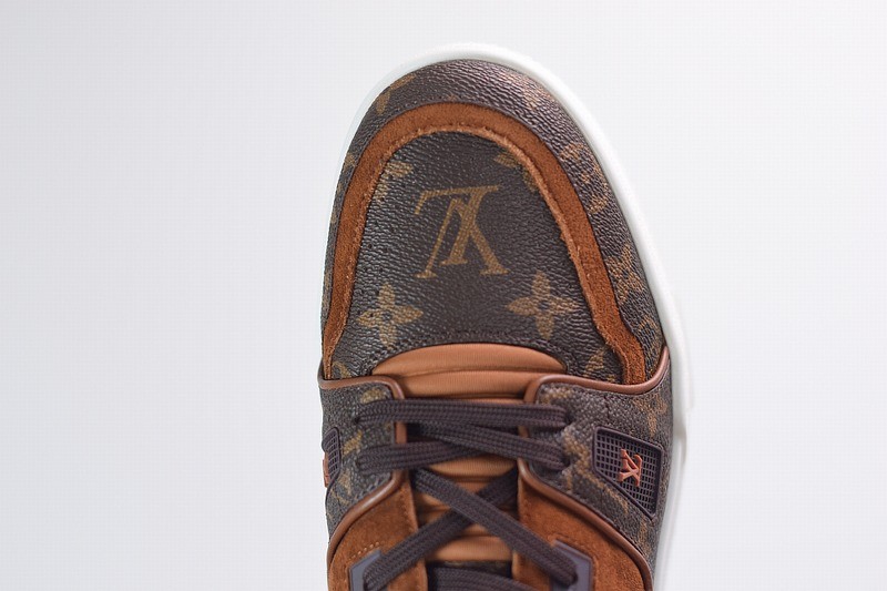 Louis Vuitton LV Trainer Sneaker Suede Monogram Louis Vuitton LV Trainer Sneaker Suede Monogram