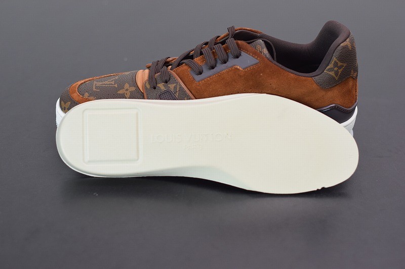 Louis Vuitton LV Trainer Sneaker Suede Monogram Louis Vuitton LV Trainer Sneaker Suede Monogram