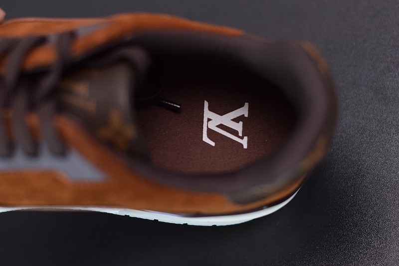 Louis Vuitton LV Trainer Sneaker Suede Monogram Louis Vuitton LV Trainer Sneaker Suede Monogram