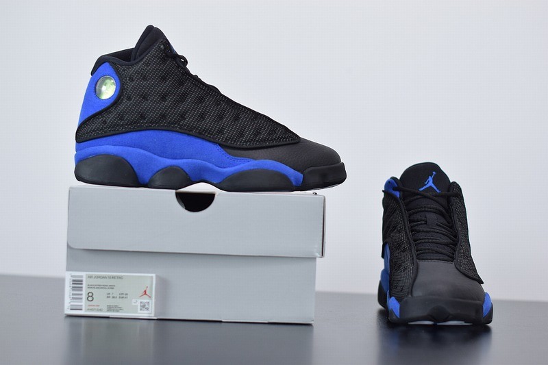 Jordan 13 Retro Black Hyper Royal Jordan 13 Retro Black Hyper Royal