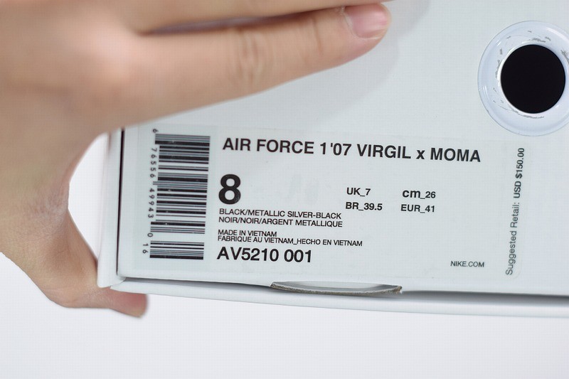 Nike Air Force 1 '07 Virgil x MoMA(With Stocks) Nike Air Force 1 '07 Virgil x MoMA(With Stocks)