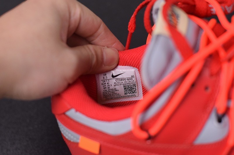 Nike Dunk Low Off-White University Red Nike Dunk Low Off-White University Red