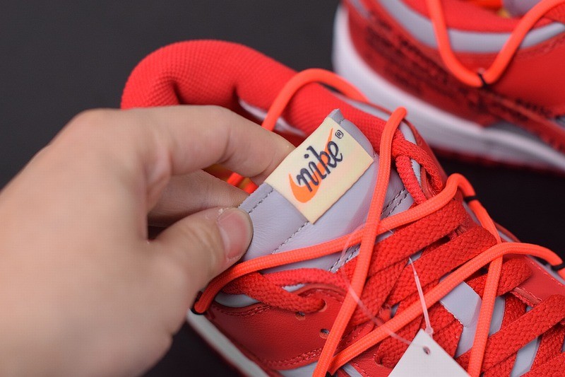 Nike Dunk Low Off-White University Red Nike Dunk Low Off-White University Red