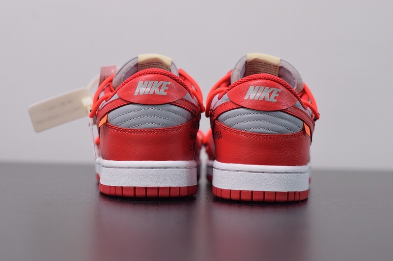 Nike Dunk Low Off-White University Red Nike Dunk Low Off-White University Red
