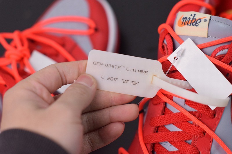 Nike Dunk Low Off-White University Red Nike Dunk Low Off-White University Red