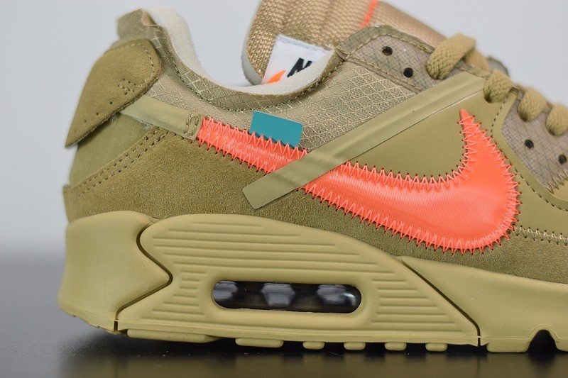 Nike Air Max 90 OFF-WHITE Desert Ore Nike Air Max 90 OFF-WHITE Desert Ore