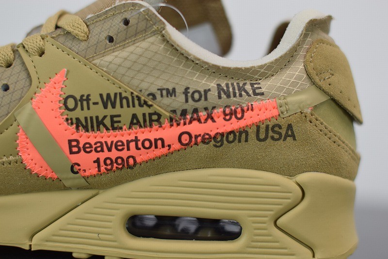 Nike Air Max 90 OFF-WHITE Desert Ore Nike Air Max 90 OFF-WHITE Desert Ore