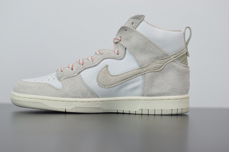 Nike SB Dunk High Pro Grey white Nike SB Dunk High Pro Grey white