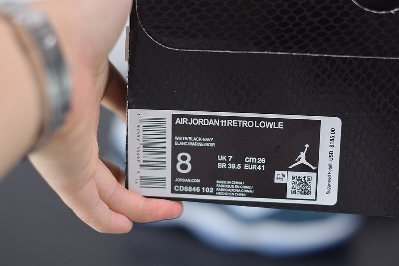 Jodan 11 Retro Low Snake Navy Jodan 11 Retro Low Snake Navy