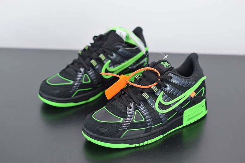 Nike Air Rubber Dunk Off-White Green Strike Nike Air Rubber Dunk Off-White Green Strike