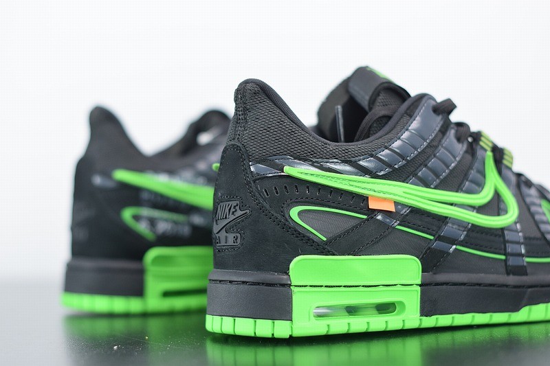 Nike Air Rubber Dunk Off-White Green Strike Nike Air Rubber Dunk Off-White Green Strike