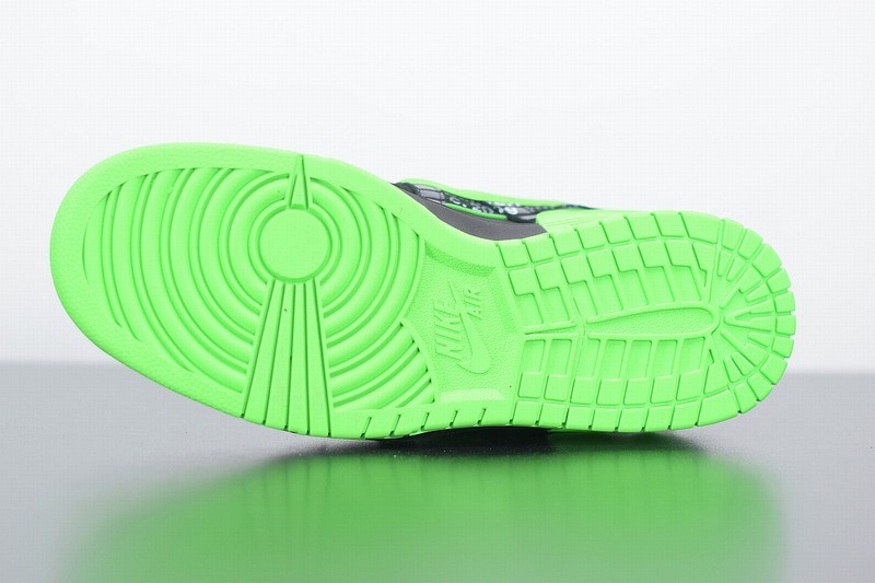 Nike Air Rubber Dunk Off-White Green Strike Nike Air Rubber Dunk Off-White Green Strike