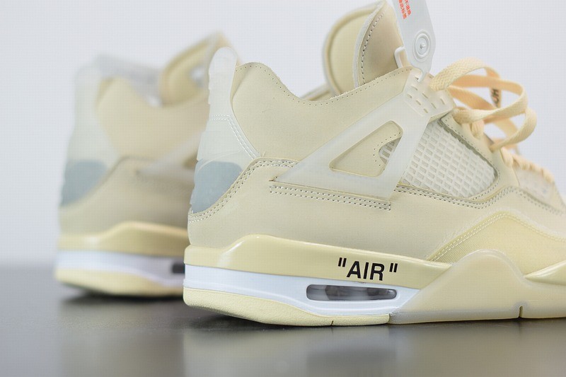 Jordan 4 Retro off-White sail Jordan 4 Retro off-White sail
